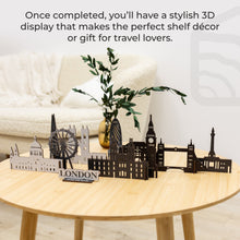 Load image into Gallery viewer, Wooden Travel Decor Memory City – London