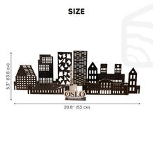 Load image into Gallery viewer, Wooden Travel Decor Memory City – Oslo