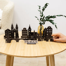 Load image into Gallery viewer, Wooden Travel Decor Memory City – Prague