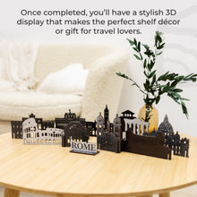 Load image into Gallery viewer, Wooden Travel Decor Memory City – Rome