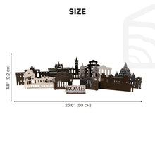 Load image into Gallery viewer, Wooden Travel Decor Memory City – Rome