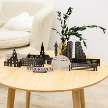 Load image into Gallery viewer, Wooden Travel Decor Memory City – Stockholm