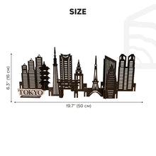 Load image into Gallery viewer, Wooden Travel Decor Memory City – Tokyo