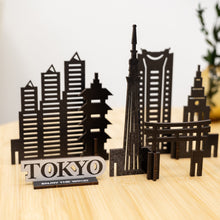Load image into Gallery viewer, Wooden Travel Decor Memory City – Tokyo