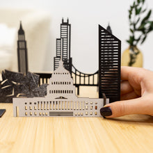 Load image into Gallery viewer, Wooden Travel Decor Memory City – USA Buildings