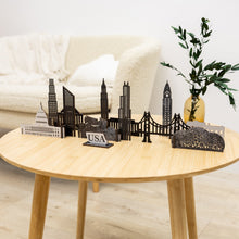 Load image into Gallery viewer, Wooden Travel Decor Memory City – USA Buildings