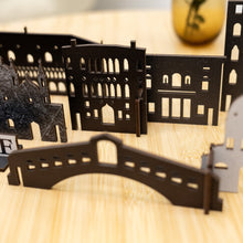 Load image into Gallery viewer, Wooden Travel Decor Memory City – Venice