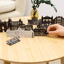 Load image into Gallery viewer, Wooden Travel Decor Memory City – Vienna