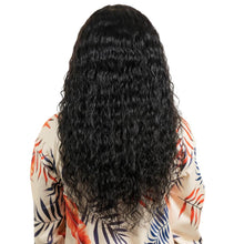 Load image into Gallery viewer, Messy Curl 4x4 Transparent Lace 100% Human Hair Closure Wig