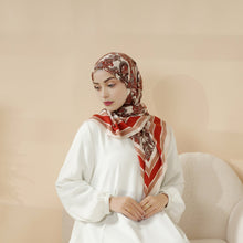 Load image into Gallery viewer, MH096 Printed Cashmere Touch Square Hijab