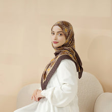 Load image into Gallery viewer, MH096 Printed Cashmere Touch Square Hijab