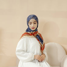 Load image into Gallery viewer, MH096 Printed Cashmere Touch Square Hijab