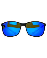 Load image into Gallery viewer, Milano (Black/Blue Mirror Polarized Lens)