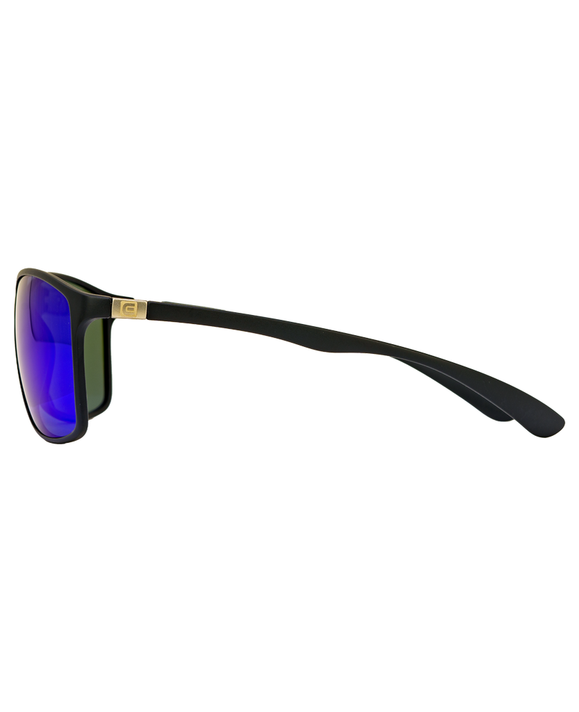 Milano (Black/Blue Mirror Polarized Lens)
