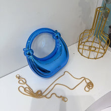 Load image into Gallery viewer, Mini Acrylic Crescent Bag Versatile Stylish Clutch Bag (MAC336)