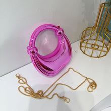 Load image into Gallery viewer, Mini Acrylic Crescent Bag Versatile Stylish Clutch Bag (MAC336)