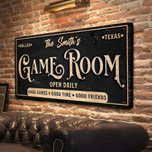 Load image into Gallery viewer, Personalized Game Room Sign