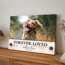 Load image into Gallery viewer, Custom Pet Memorial Sign Forever Loved