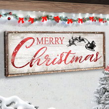 Load image into Gallery viewer, Vintage Merry Christmas Sign