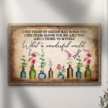 Load image into Gallery viewer, What A Wonderful World Sign X