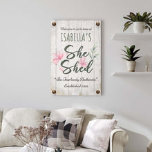 Load image into Gallery viewer, She Shed Sign IV