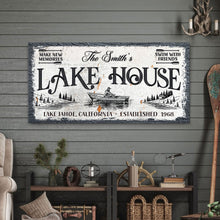 Load image into Gallery viewer, Lake House Sign IX