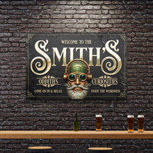 Load image into Gallery viewer, Personalized Family Steampunk Sign