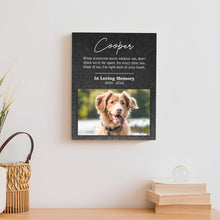 Load image into Gallery viewer, Pet Memorial Portrait Watercolor Sign Here In Your Heart