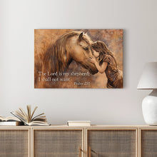 Load image into Gallery viewer, The Lord Is My Shepherd I Shall Not Want Psalm 23:1 Faith Sign VI