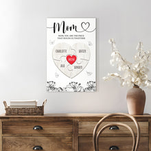 Load image into Gallery viewer, Mother's Day Sign The Piece That Holds Us Together III