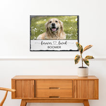 Load image into Gallery viewer, Pet Memorial Sign Forever Loved
