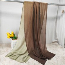 Load image into Gallery viewer, Modal Gradient Soft Hijab | Color Transition Hijab with Natural Flow (MH162)