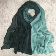 Load image into Gallery viewer, Modal Gradient Soft Hijab | Color Transition Hijab with Natural Flow (MH162)