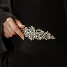 Load image into Gallery viewer, Modest Kaftan for Special Occasions: Batwing Abaya With Rhinestone Waist (MA135)