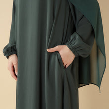 Load image into Gallery viewer, Modest Luxury Premium Nida Abaya | Zoom Umbrella Cut Summer Abaya (MA233)