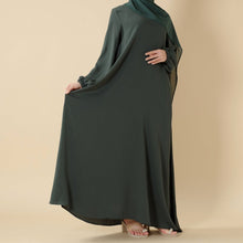 Load image into Gallery viewer, Modest Luxury Premium Nida Abaya | Zoom Umbrella Cut Summer Abaya (MA233)