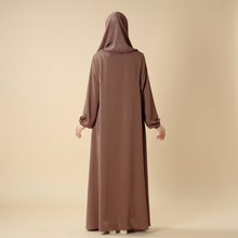 Load image into Gallery viewer, Modest Luxury Premium Nida Abaya | Zoom Umbrella Cut Summer Abaya (MA233)