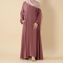 Load image into Gallery viewer, Modest Luxury Premium Nida Abaya | Zoom Umbrella Cut Summer Abaya (MA233)