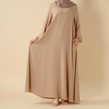 Load image into Gallery viewer, Modest Luxury Premium Nida Abaya | Zoom Umbrella Cut Summer Abaya (MA233)