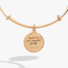 Load image into Gallery viewer, Mom 'Bonded By Love, Connected For Life' Charm Bangle