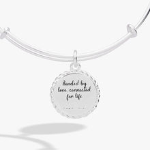 Load image into Gallery viewer, Mom 'Bonded By Love, Connected For Life' Charm Bangle