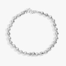 Load image into Gallery viewer, Mom Elongated Crystal Stretch Bracelet