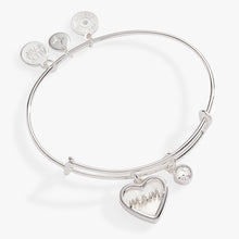 Load image into Gallery viewer, Mom Mother of Pearl Bangle