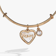 Load image into Gallery viewer, Mom Mother of Pearl Bangle
