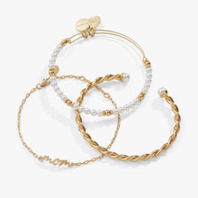 Load image into Gallery viewer, Mom Script Bracelet, Set of 3