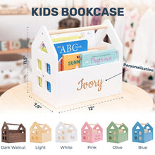 Load image into Gallery viewer, Dark Walnut Montessori Book Shelves
