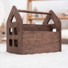 Load image into Gallery viewer, Dark Walnut Montessori Book Shelves