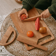Load image into Gallery viewer, Safe Cutting Board and Knives