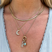 Load image into Gallery viewer, March Birthstone Interchangeable Charm