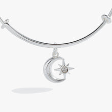 Load image into Gallery viewer, Star and Moon Charm Bangle